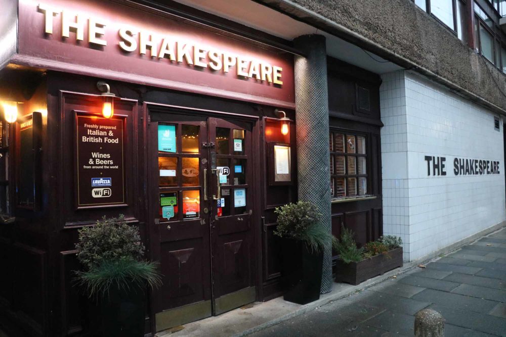 The Shakespeare near Barbican