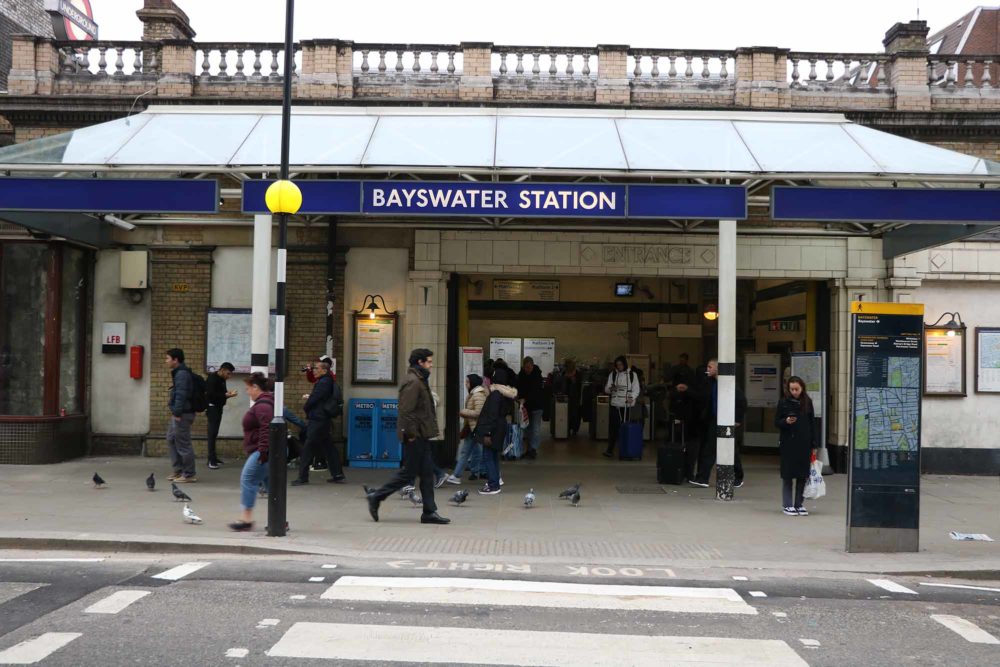 Bayswater underground Station