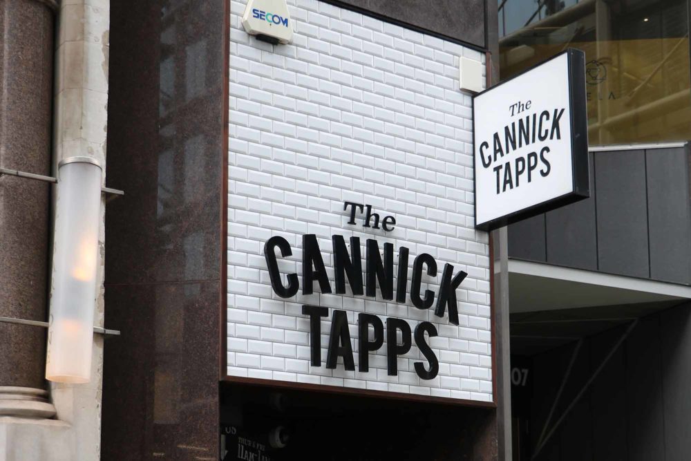 Cannick Tapps Pub near Cannon Street