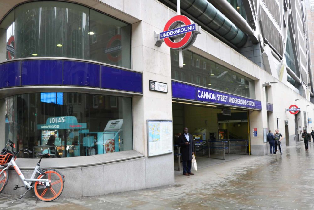 Cannon Street underground station