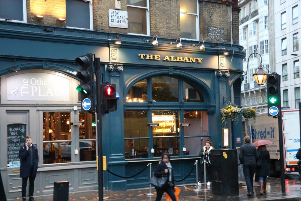 The Albany near Great Portland Street Station