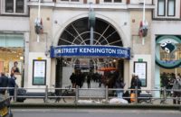 high street Kensington underground station