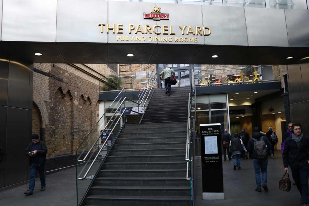 The Parcel Yard near Kings Cross