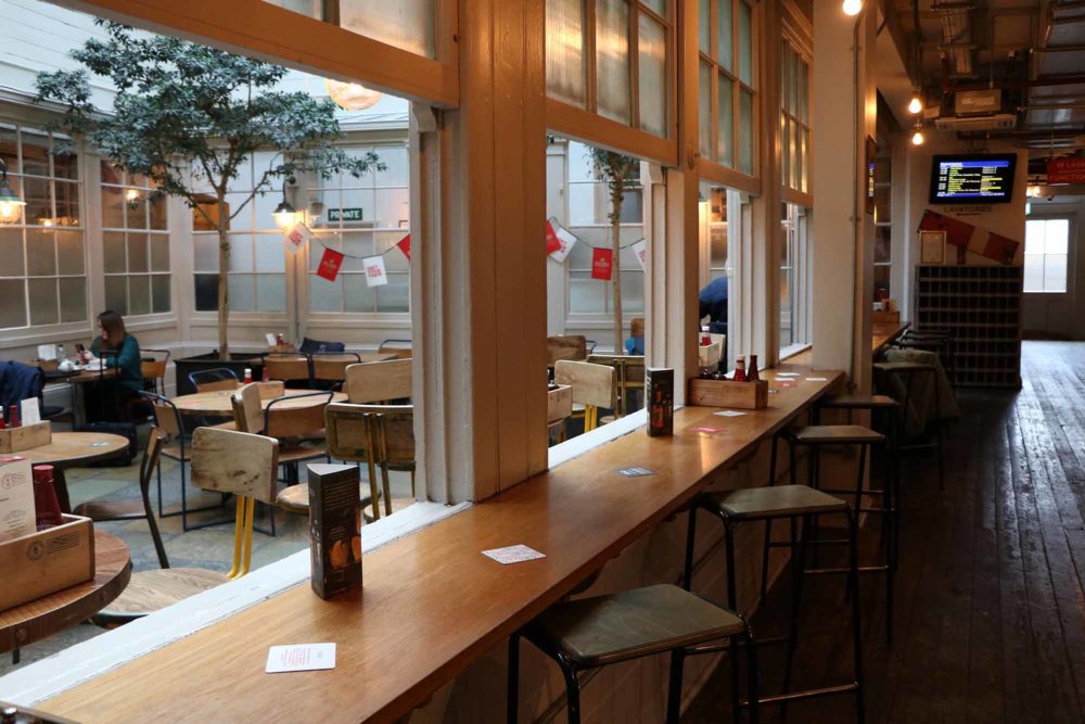 The Parcel Yard inside