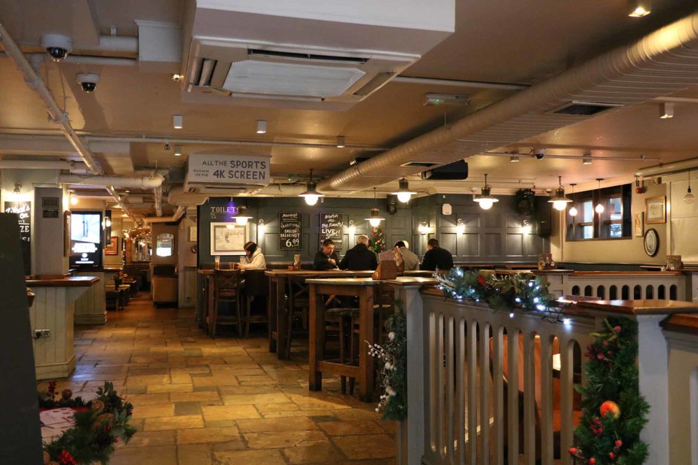 The Monument Pub inside