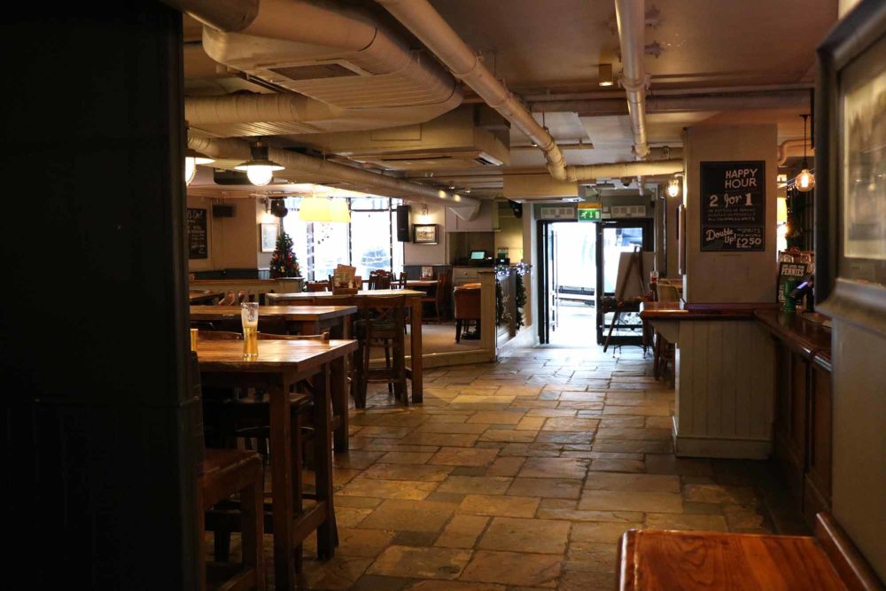 The Monument Pub inside