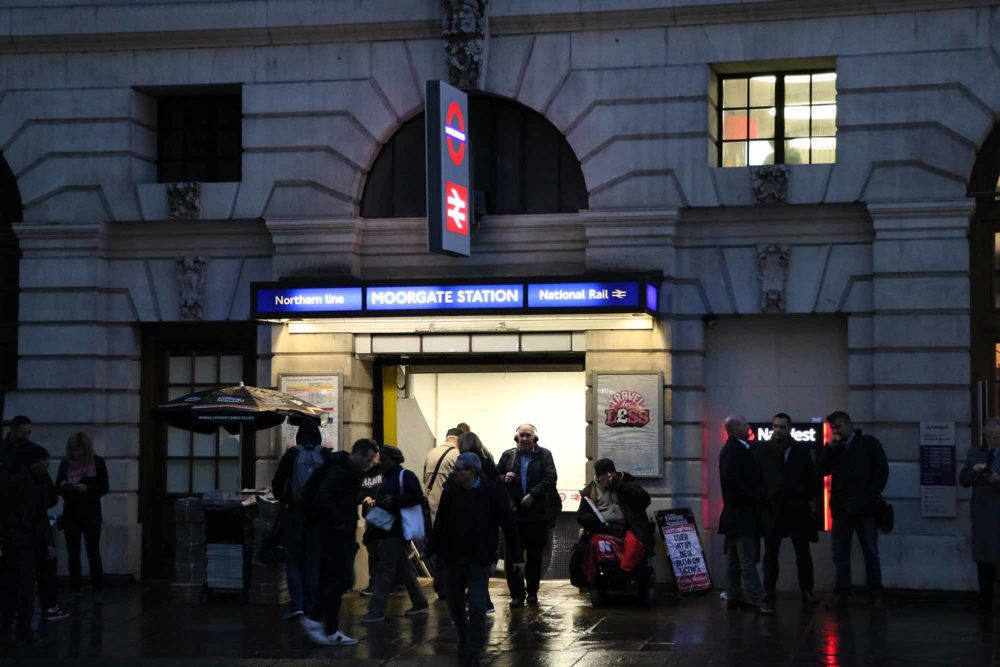 Moorgate Underground Station