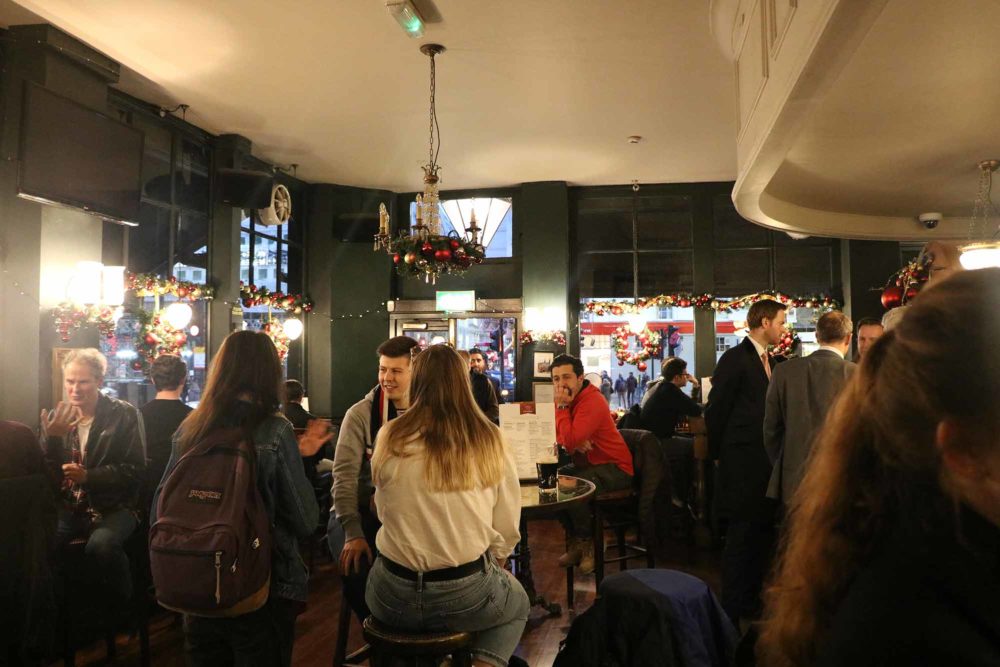 The Globe pub Interior