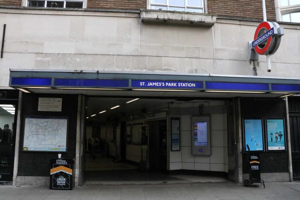 St James Station Underground