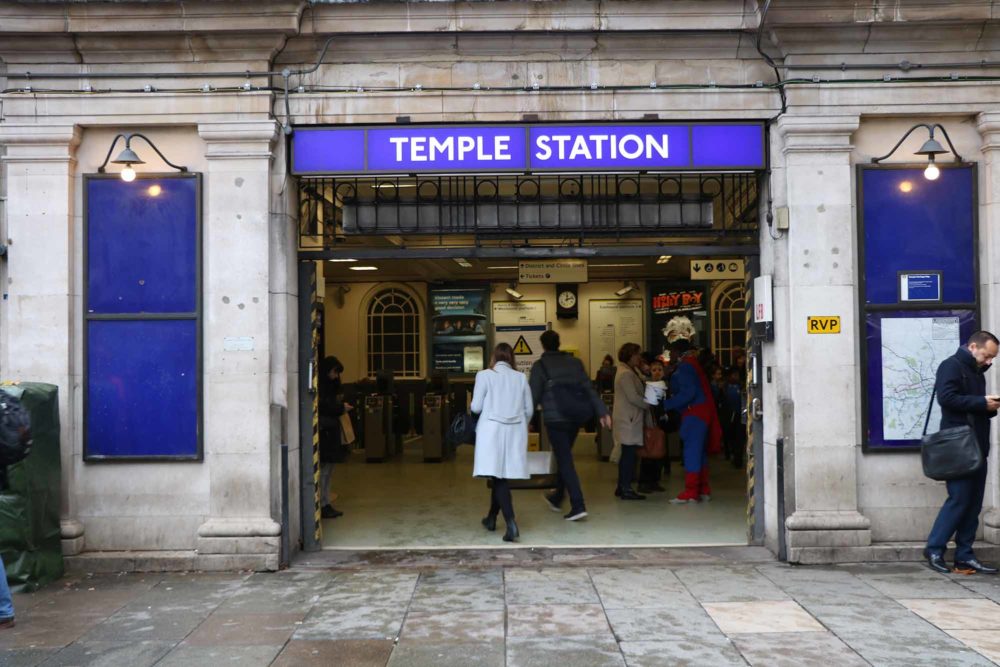 Temple Underground Station